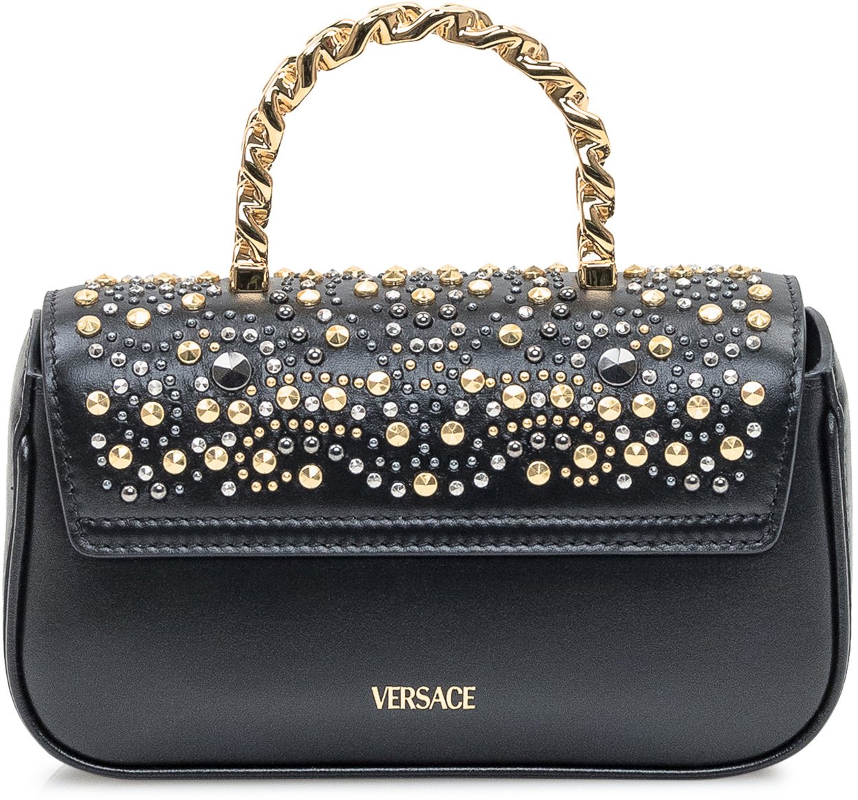 Versace Versace Mini Top Handle Zwart