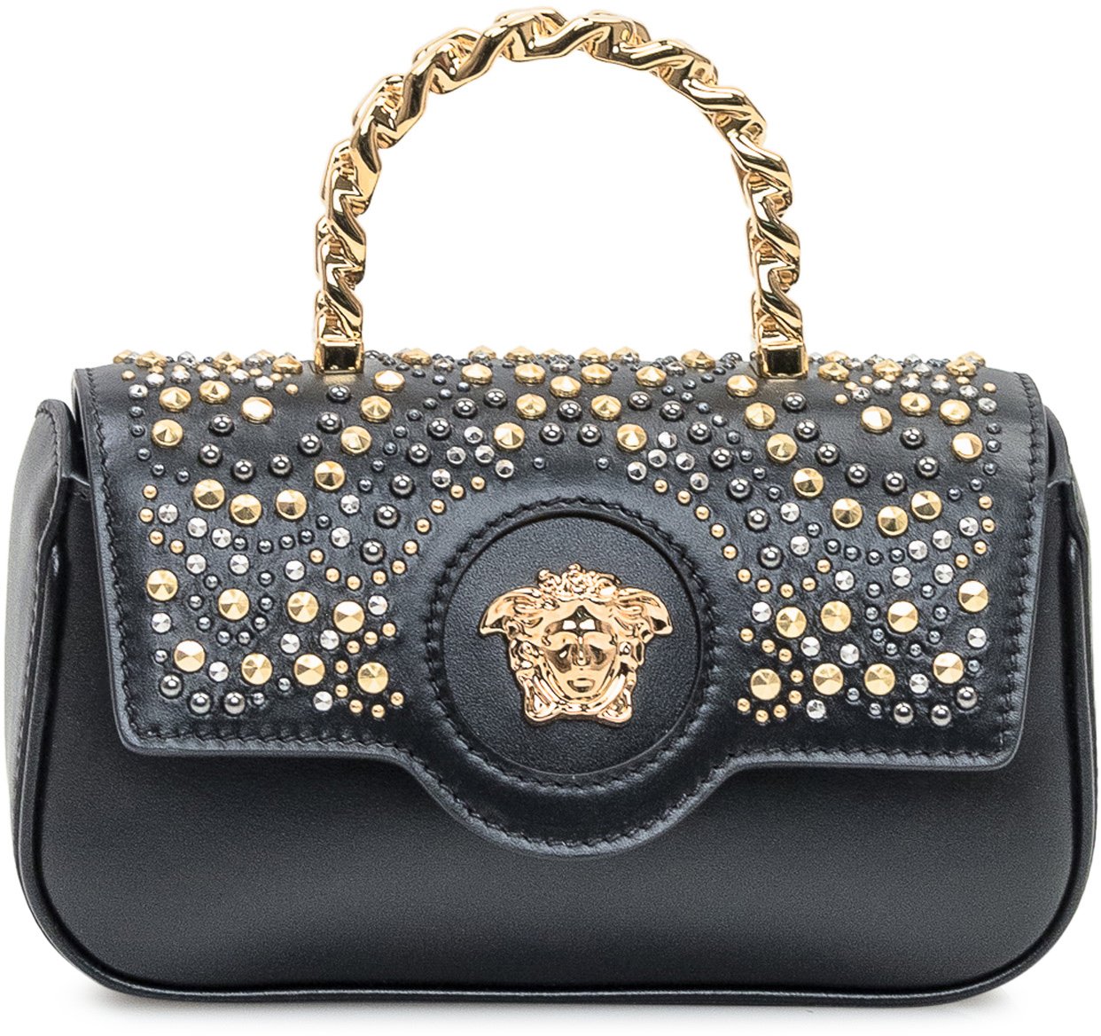 Versace Versace Mini Top Handle Zwart