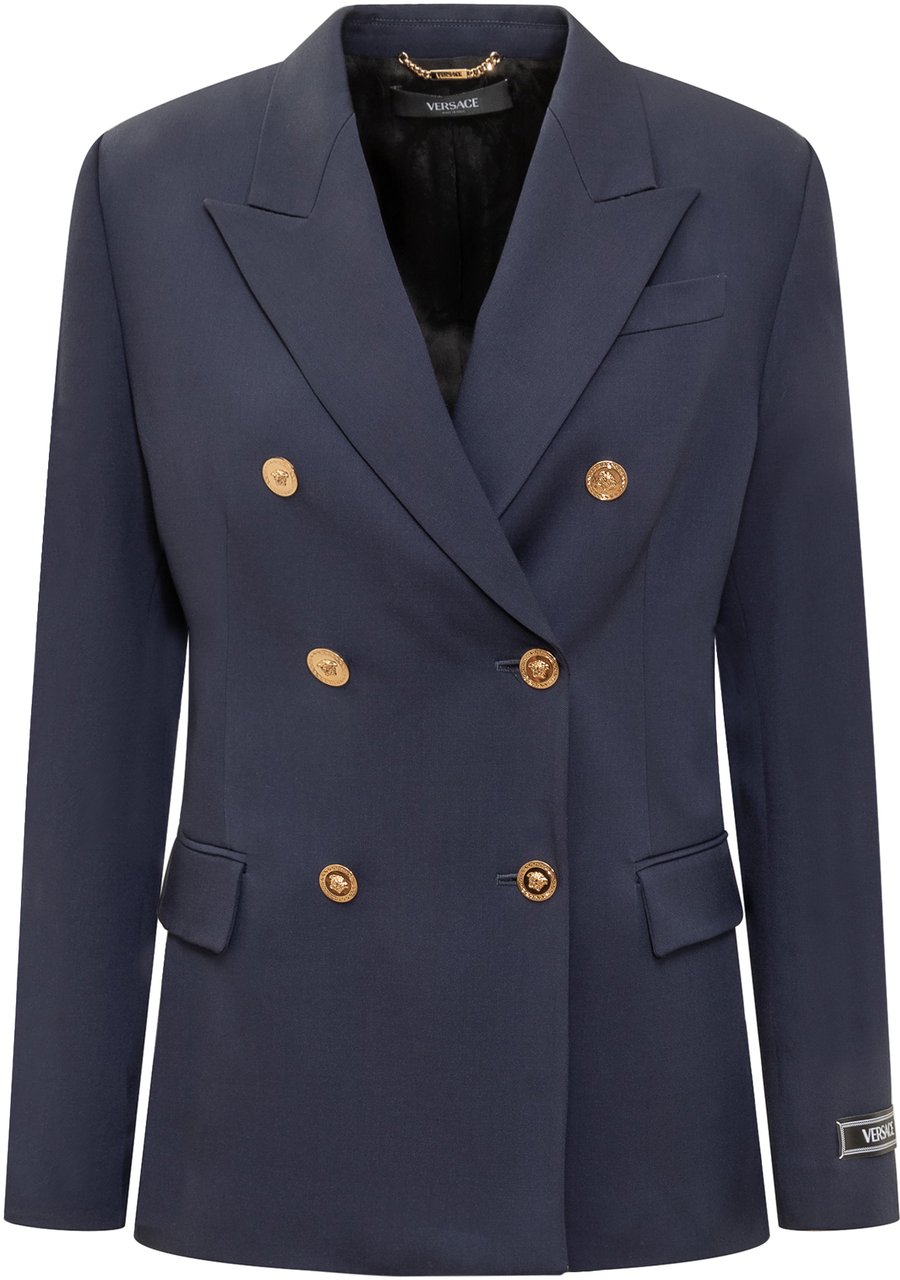 Versace Giacca Informale Blauw