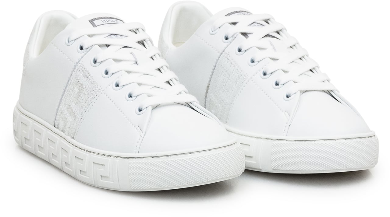 Versace Snekar Greca Wit