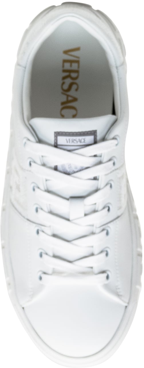 Versace Snekar Greca Wit