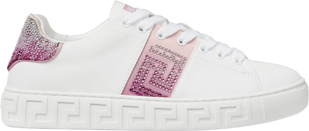 Versace Sneakers White/Pink Wit