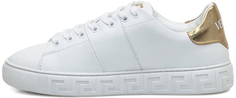 Versace Sneakers White/Gold Wit