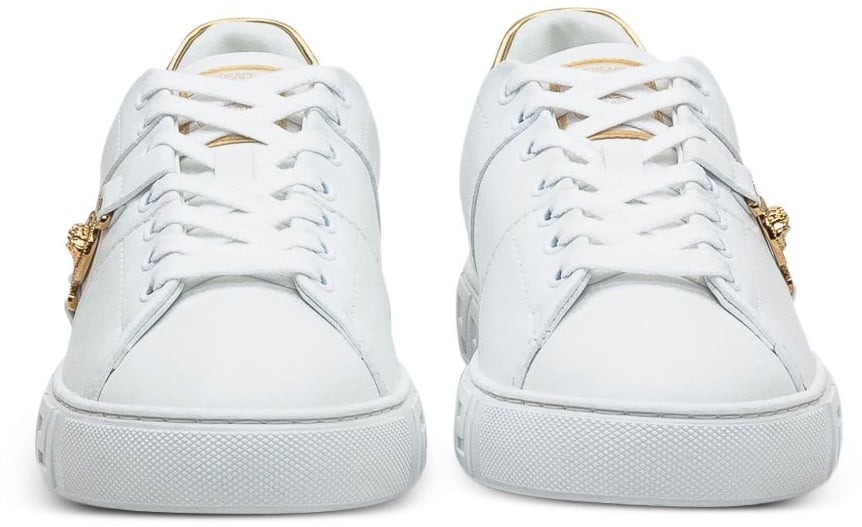 Versace Sneakers White/Gold Wit