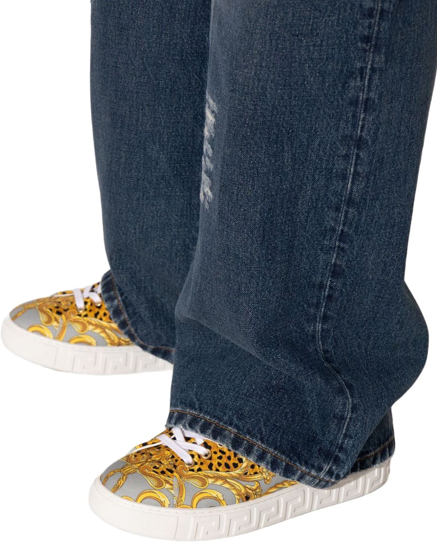 Versace Sneakers Gold/Green Goud