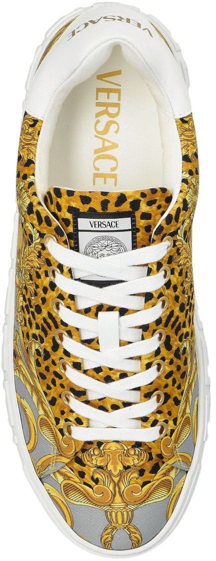 Versace Sneakers Goldgreen Groen