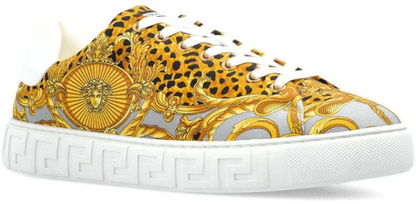Versace Sneakers Gold/Green Goud