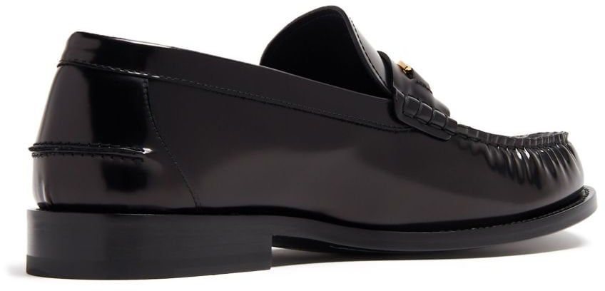Versace Flat Shoes Black Zwart