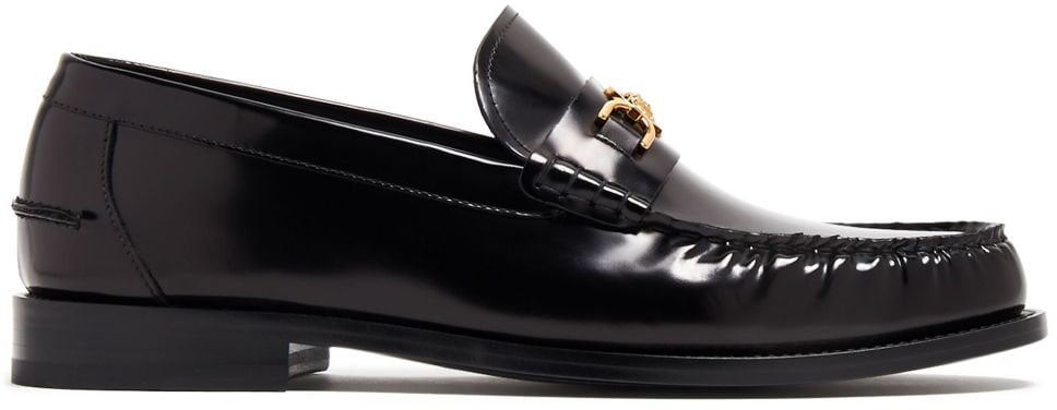 Versace Flat Shoes Black Zwart
