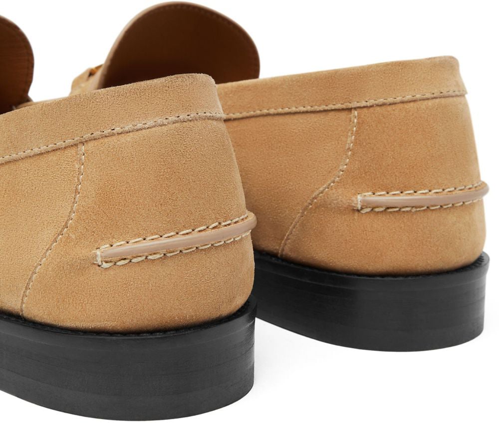 Versace Flat Shoes Biscotto Beige