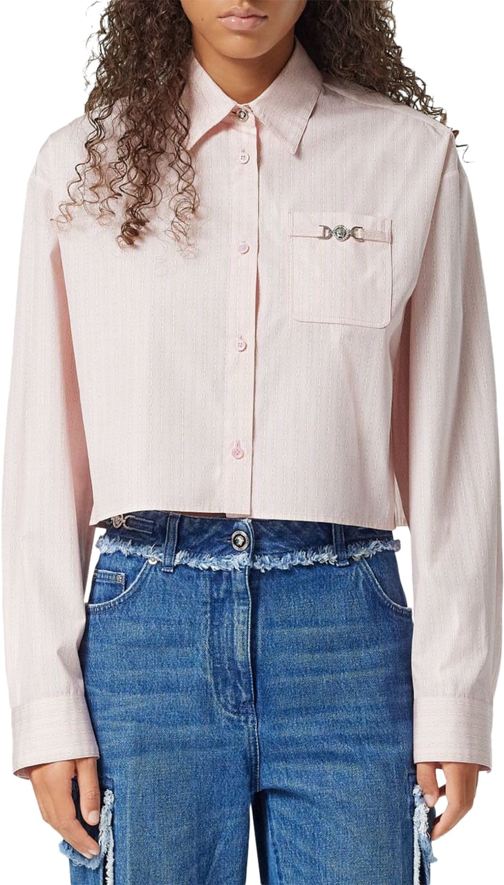 Versace Shirts Pink Roze