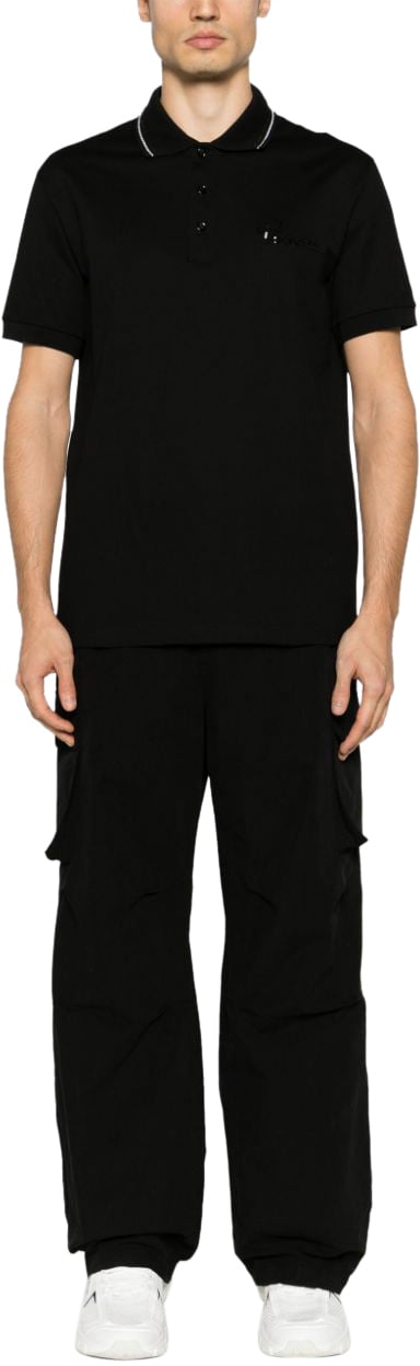 Versace T-Shirts And Polos Black Zwart
