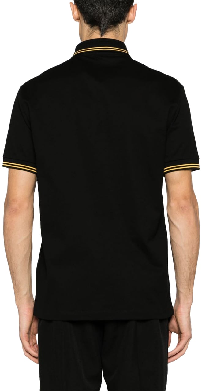 Versace T-Shirts And Polos Black Zwart