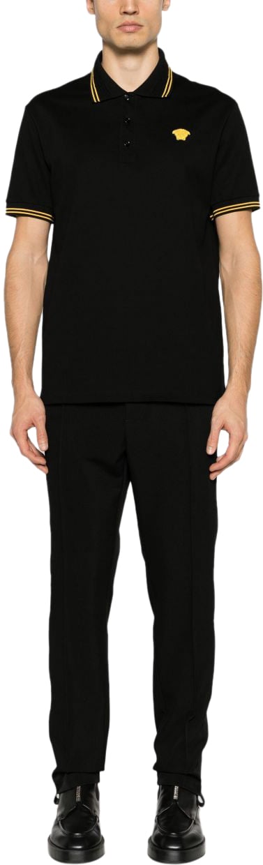 Versace Versace T-shirt E Polo Nero Zwart