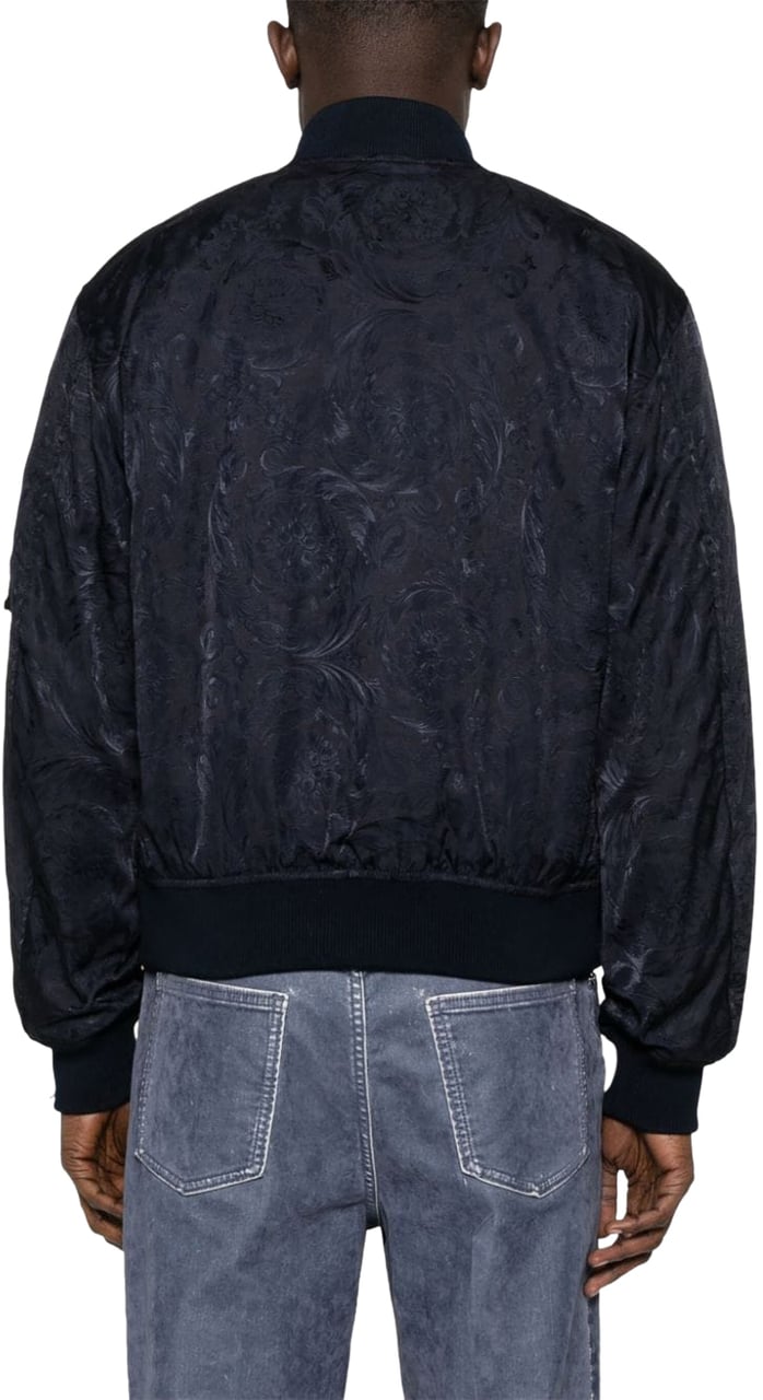 Versace Jackets Blue Blauw