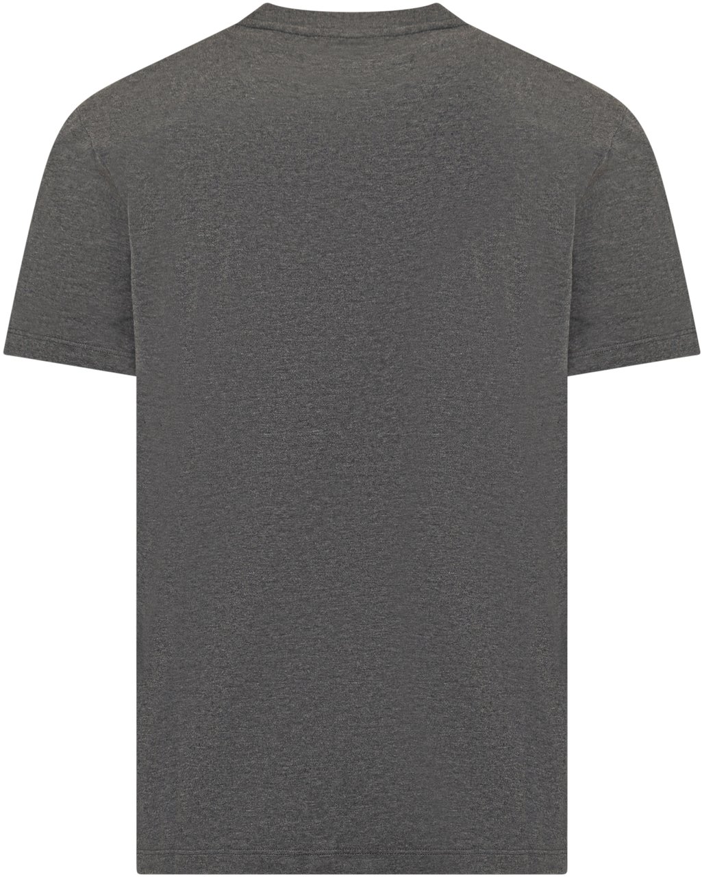 Versace T-Shirt Versace Cartouche in Paillettes Grijs