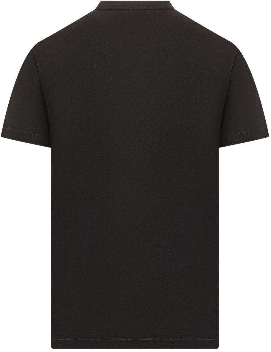 Versace Versace T-shirts And Polos Black Zwart
