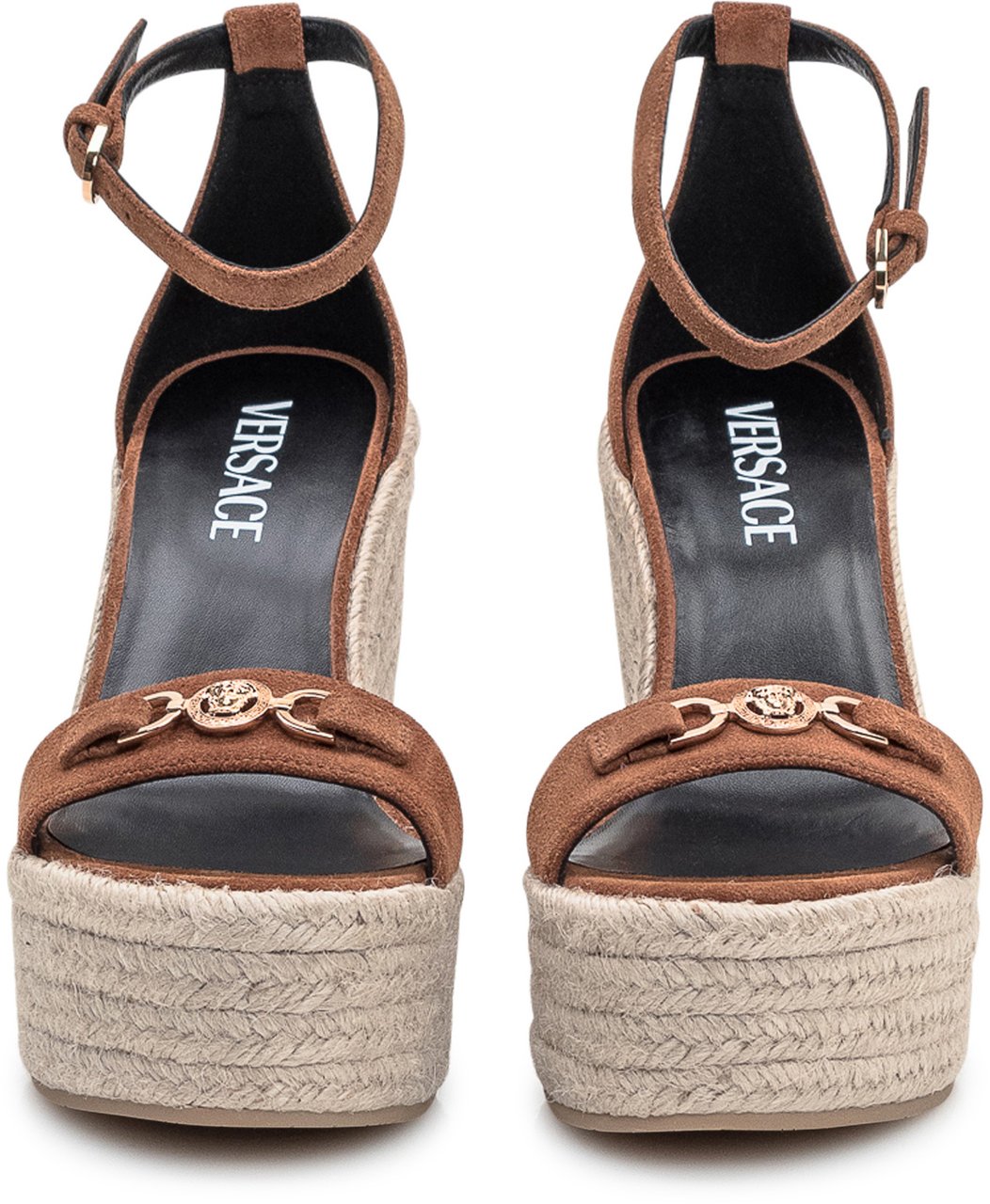 Versace Espadrilles T.120 Zeppa Bruin