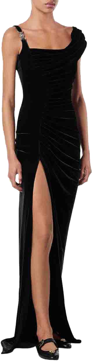 Versace Dresses Black Zwart