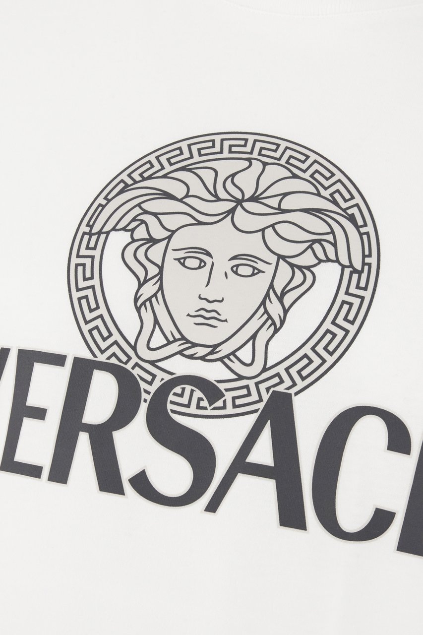 Versace Versace White cotton t-shirt Wit