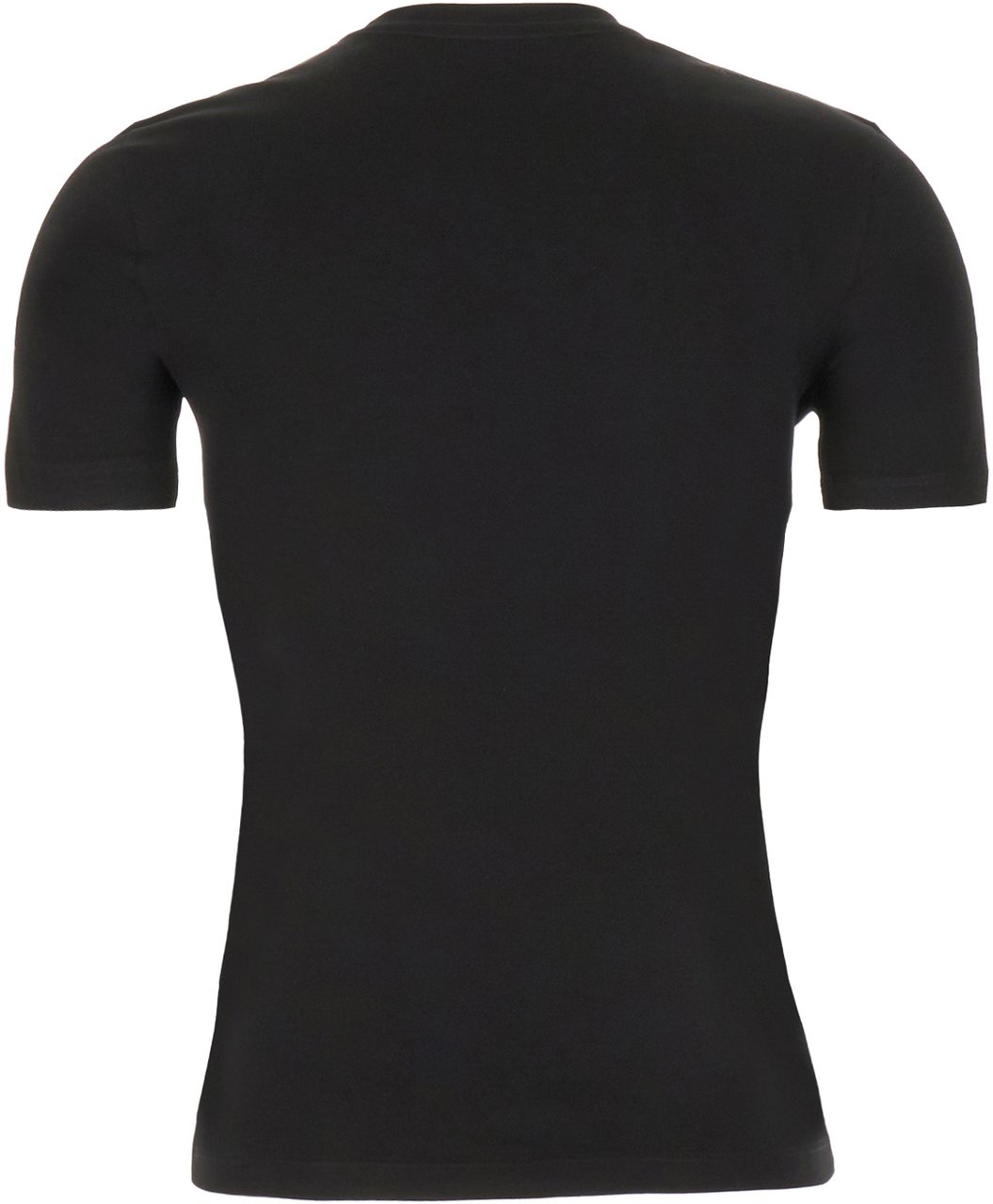 Versace Black cotton t-shirt Zwart