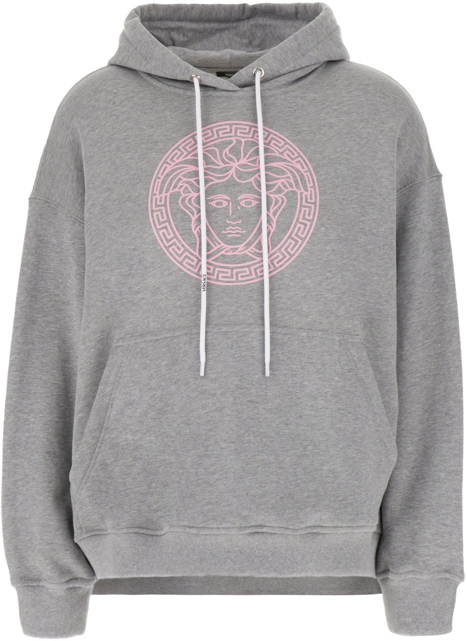 Versace Versace Grey cotton sweatshirt Grijs