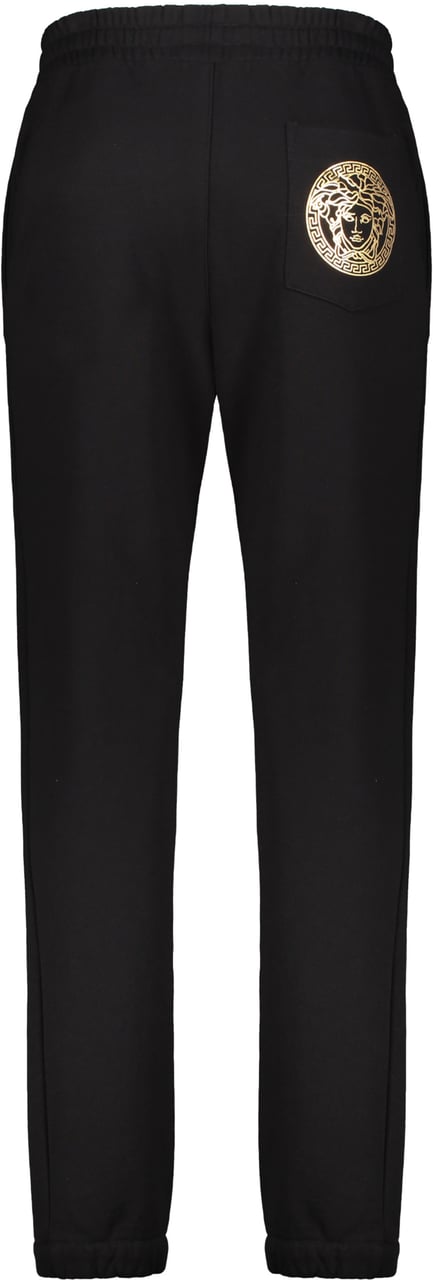 Versace Drawstring waist track pants Zwart