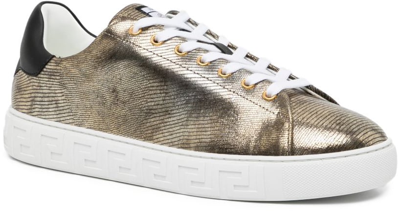Versace Sneakers Gold/Silver Goud