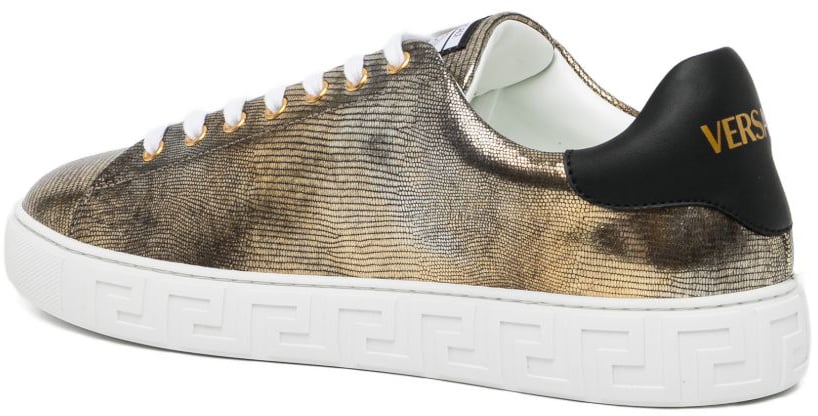 Versace Sneakers Gold/Silver Goud