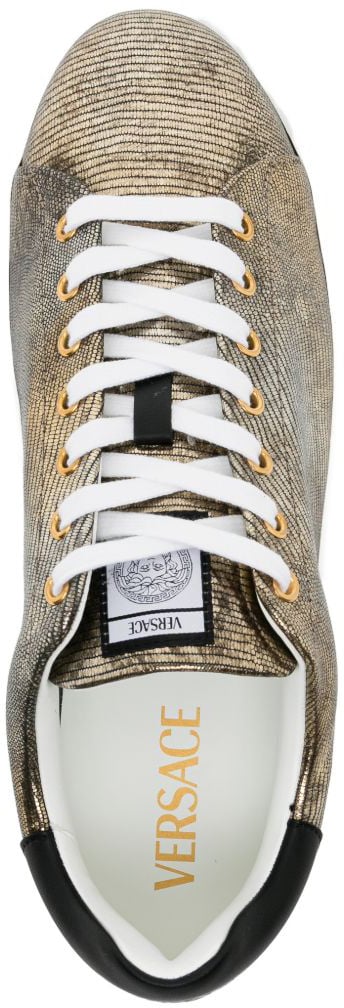 Versace Sneakers Gold/Silver Goud