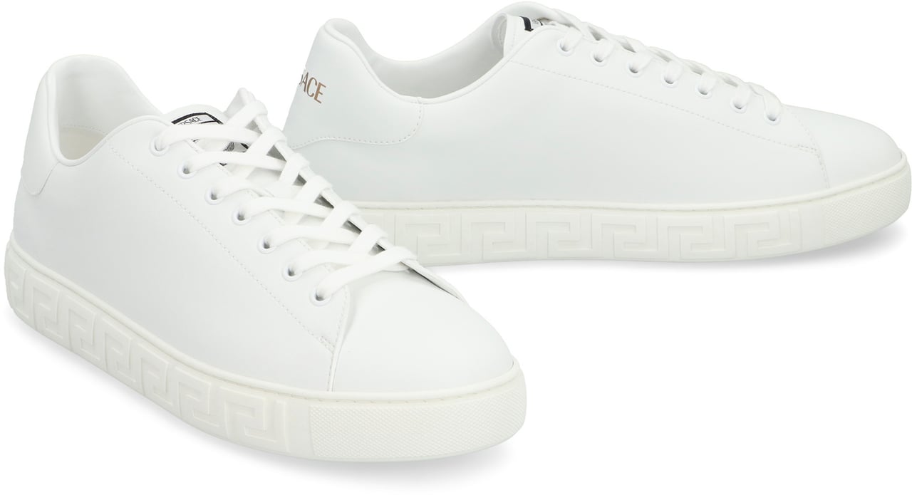 Versace Greca Low-top sneakers Wit