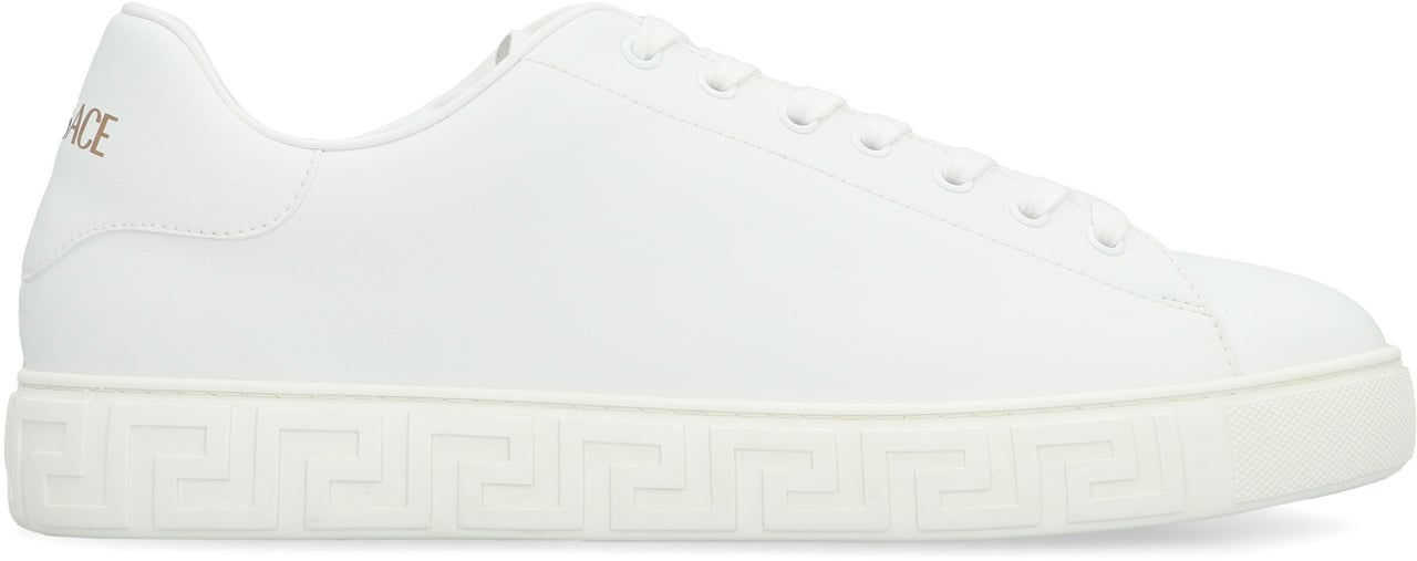 Versace Greca Low-top sneakers Wit