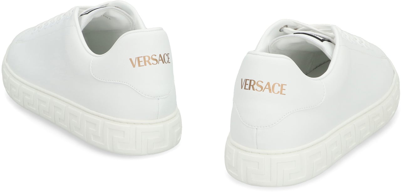 Versace Greca Low-top sneakers Wit