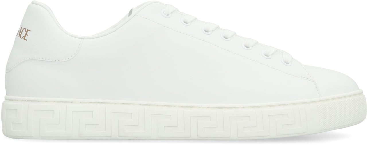 Versace Greca Low-top sneakers Wit