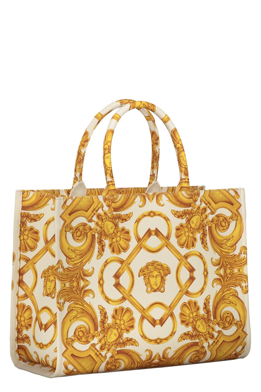 Versace Canvas tote bag Goud
