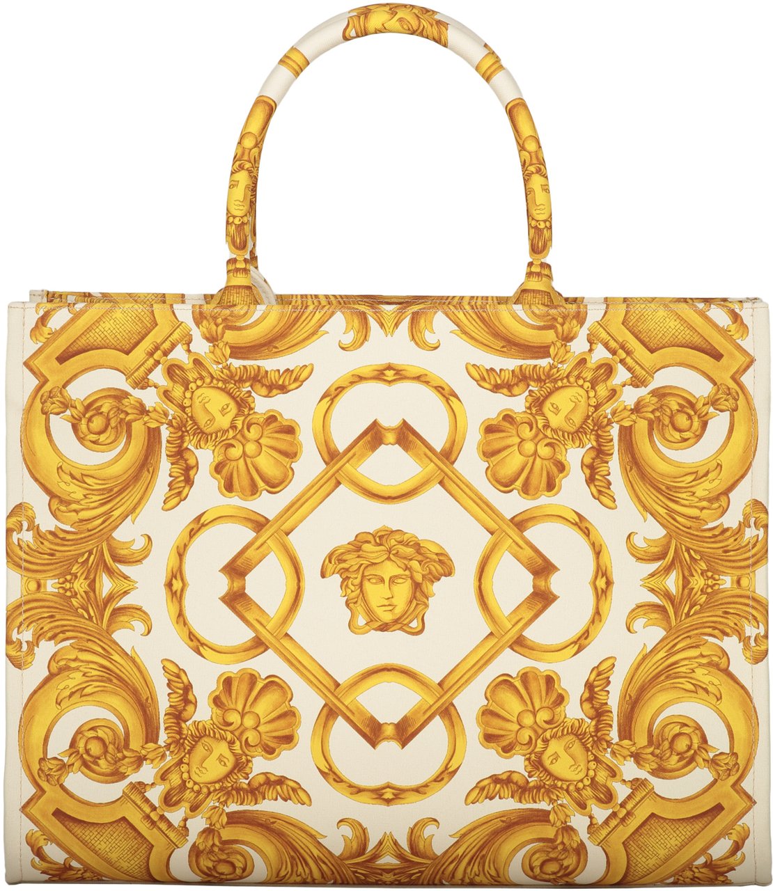 Versace Canvas tote bag Goud