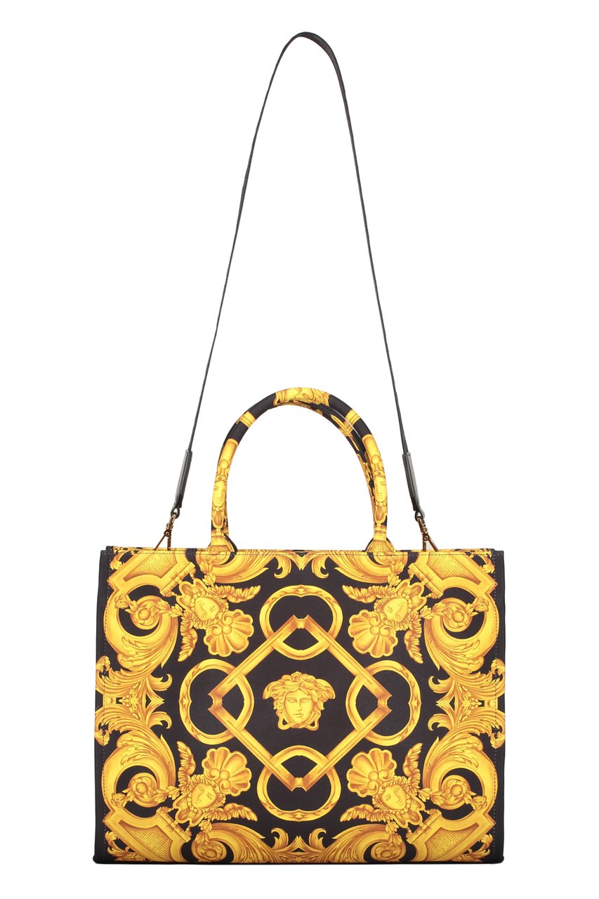 Versace Canvas tote bag Zwart