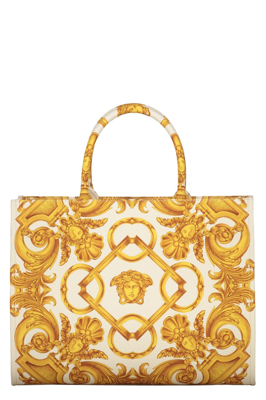 Versace Canvas tote bag Goud