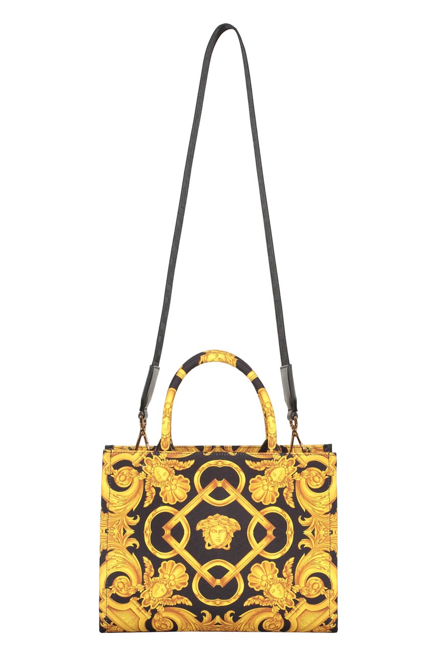 Versace Canvas tote bag Zwart