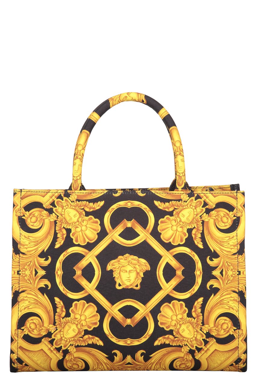Versace Canvas tote bag Zwart
