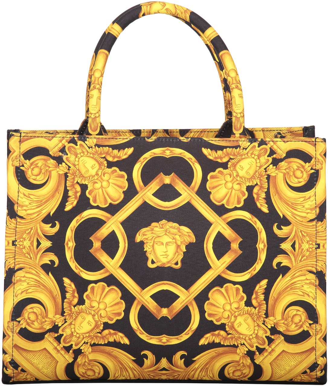 Versace Canvas tote bag Zwart