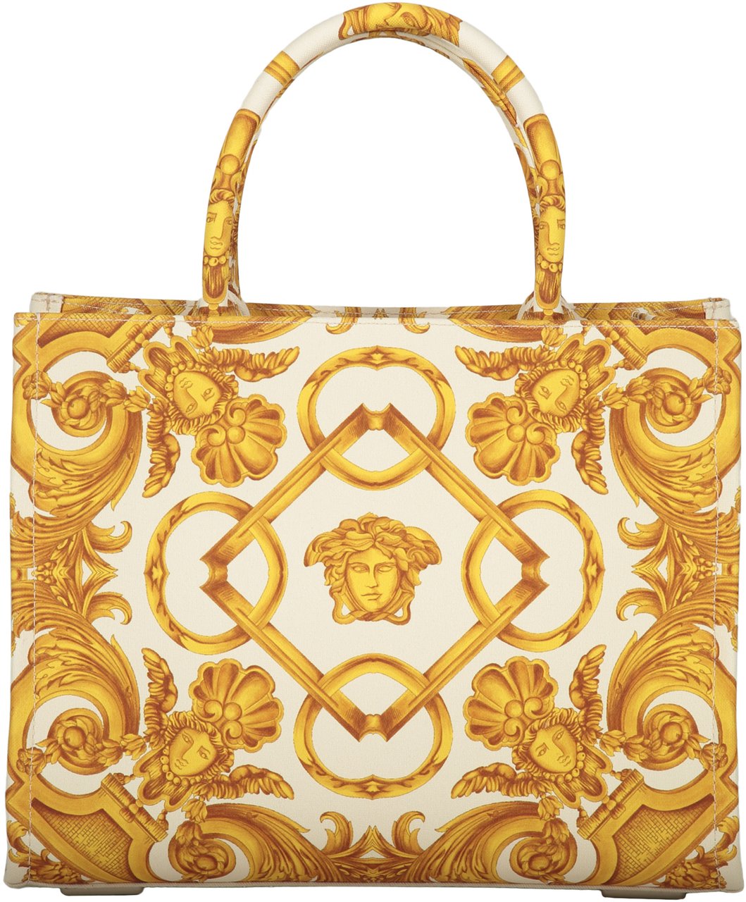 Versace Canvas tote bag Neutraal