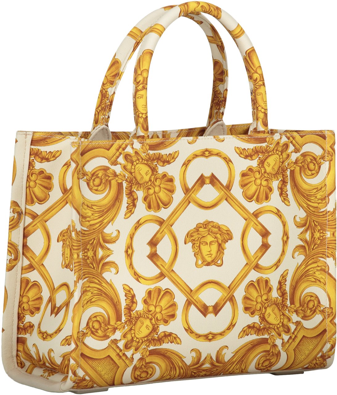Versace Canvas tote bag Goud