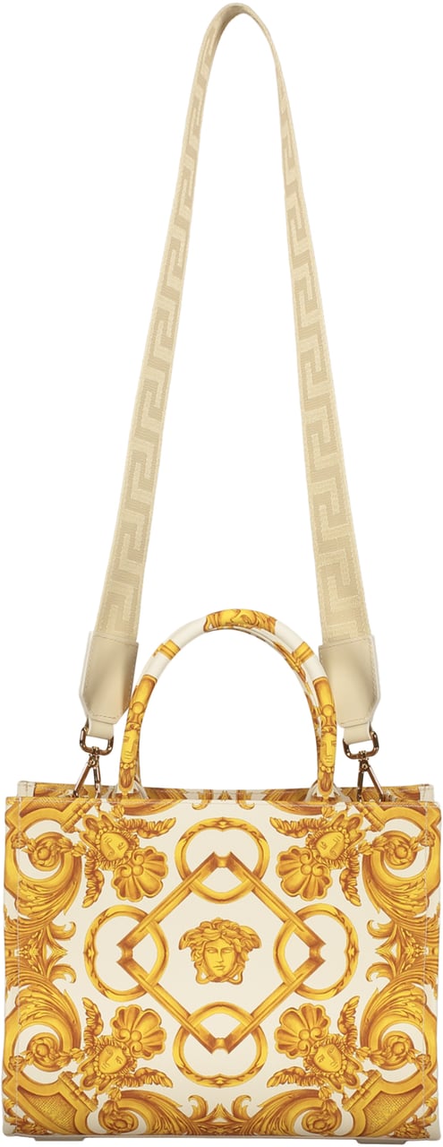 Versace Canvas tote bag Goud