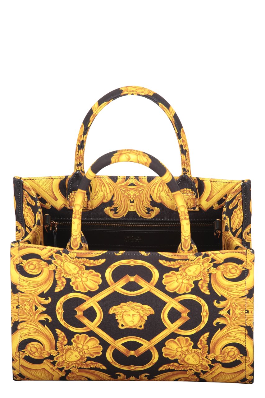 Versace Canvas tote bag Zwart