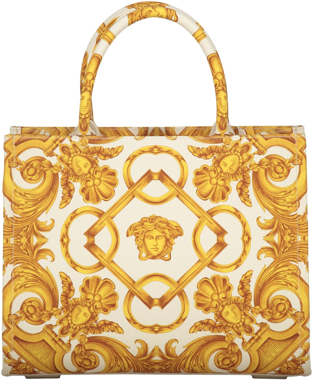 Versace Canvas tote bag Goud