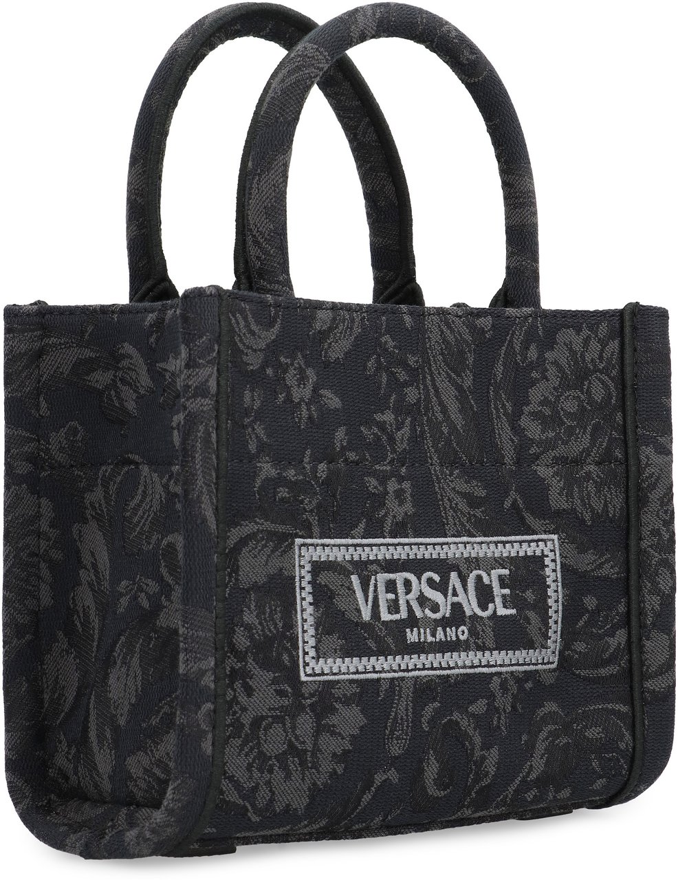 Versace Athena Mini tote bag Zwart
