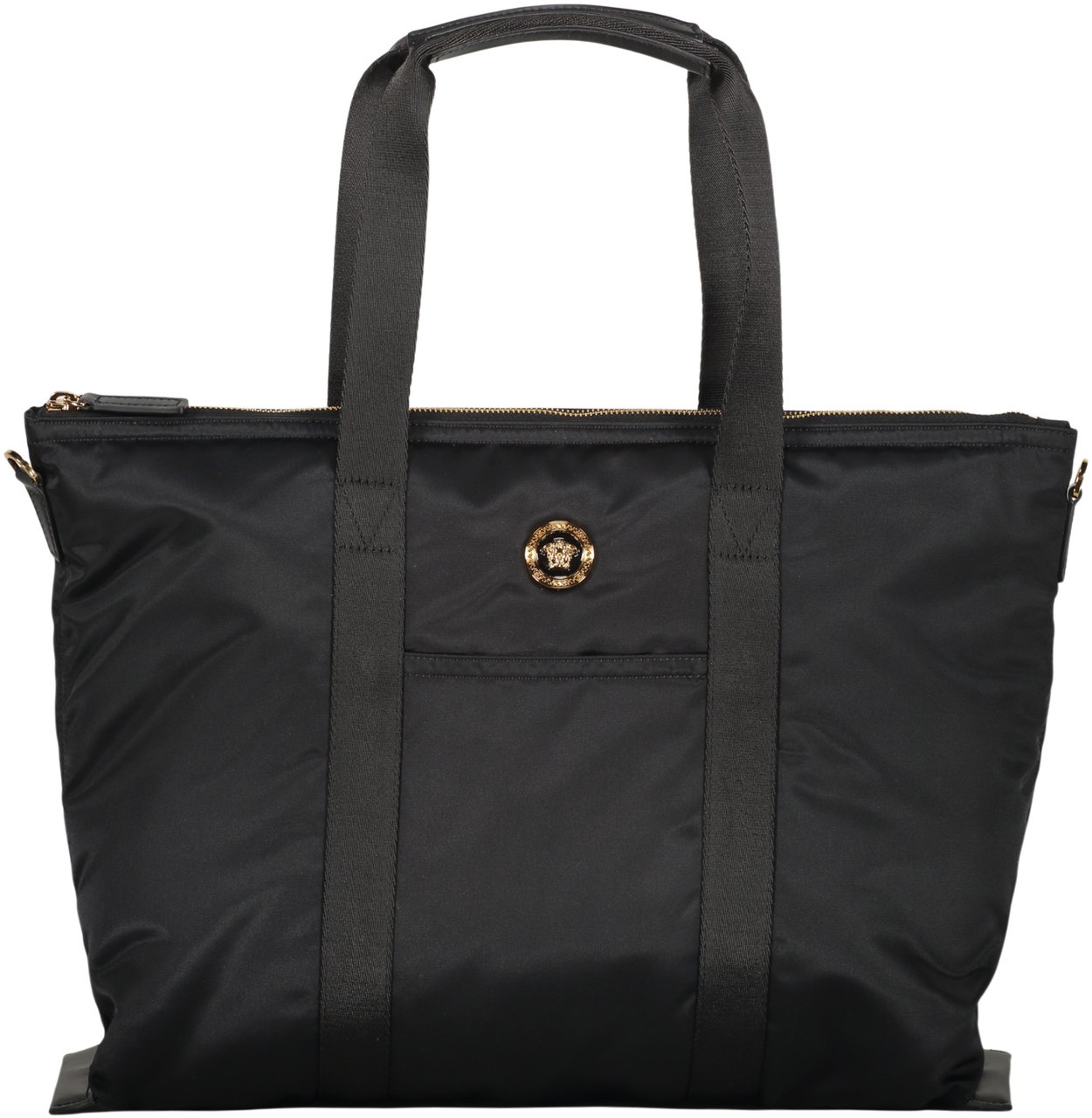 Versace Nylon tote Zwart