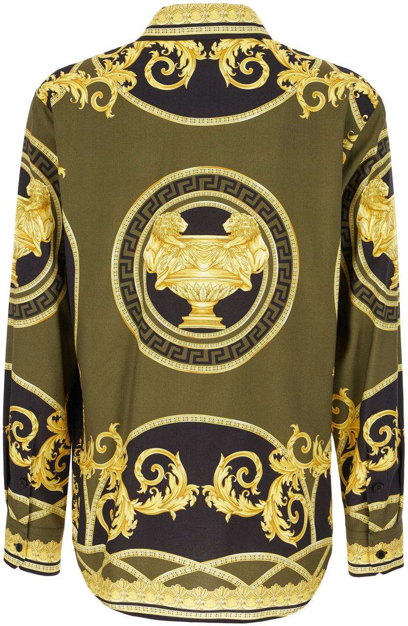 Versace Versace Printed viscose shirt Divers