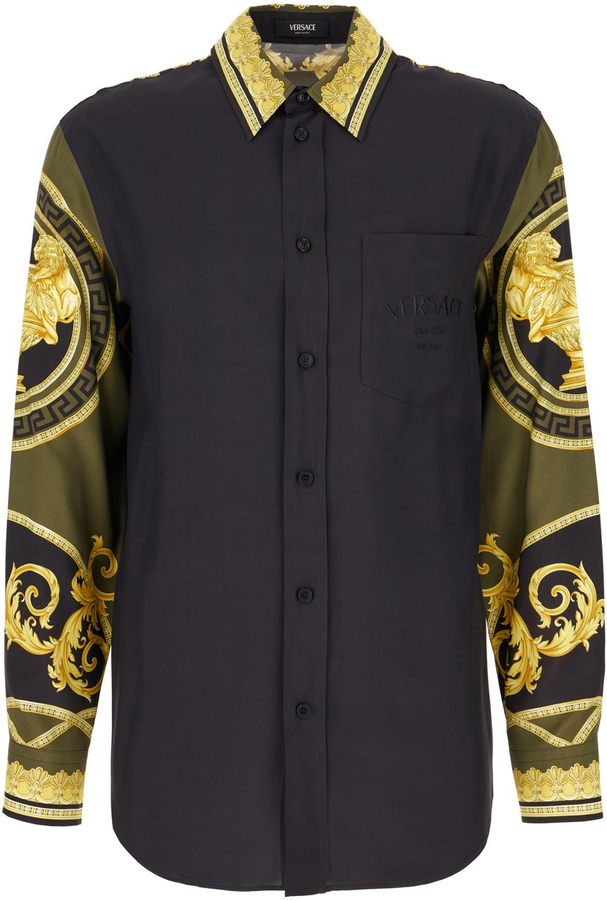 Versace Versace Printed viscose shirt Divers